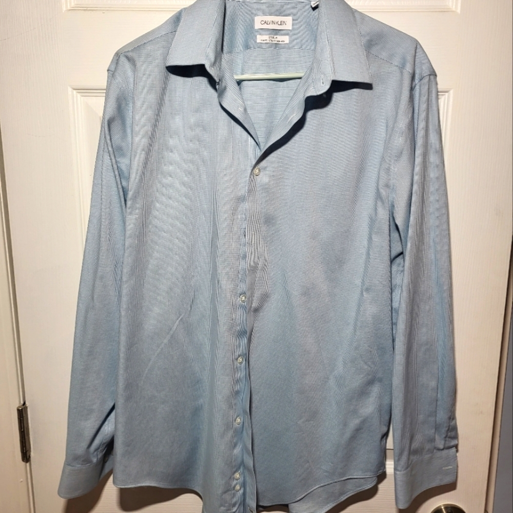 Calvin Klein steel plus dress shirt